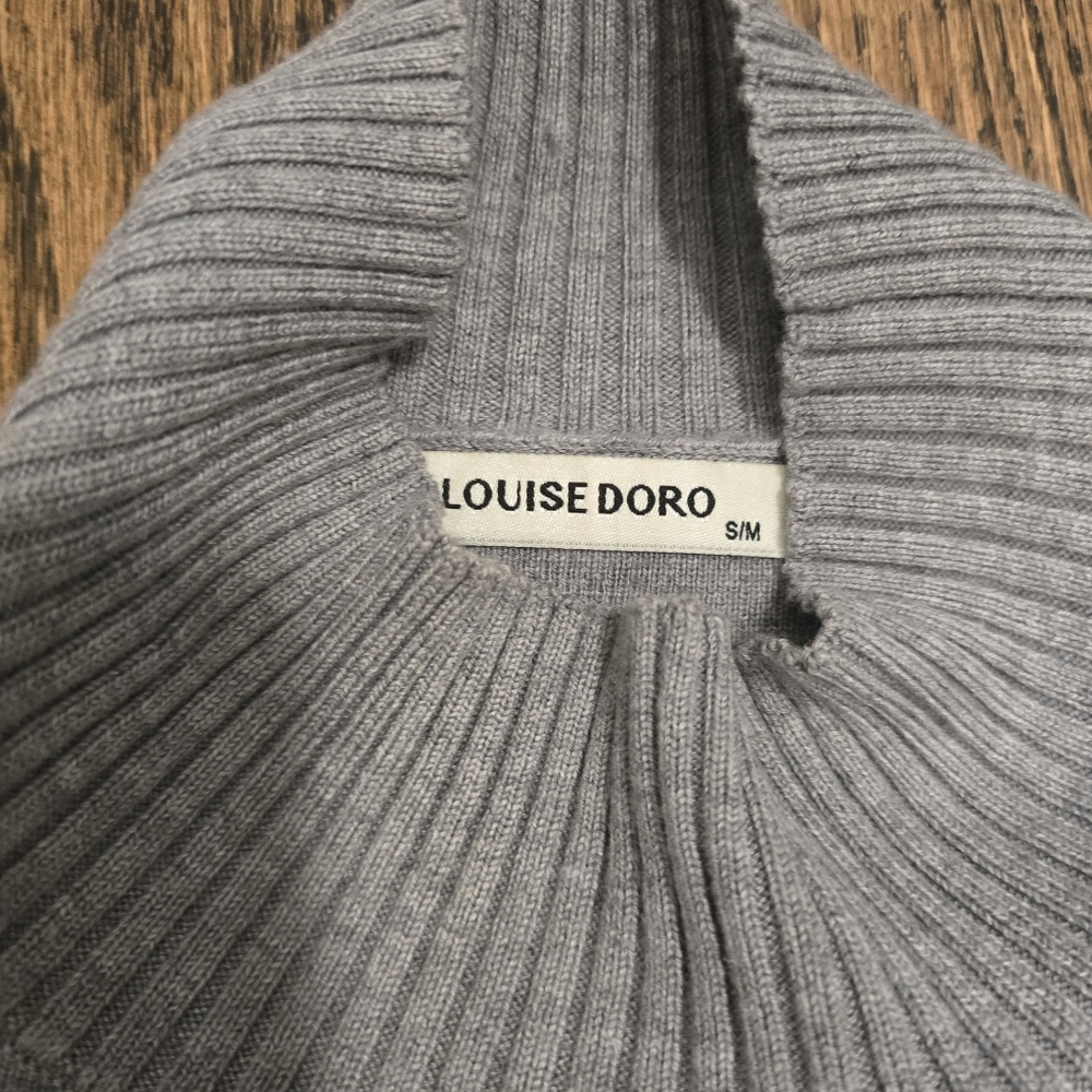 🌟7/25$ LOUISE DORO Merino Wool Sweater - Picture 4 of 7